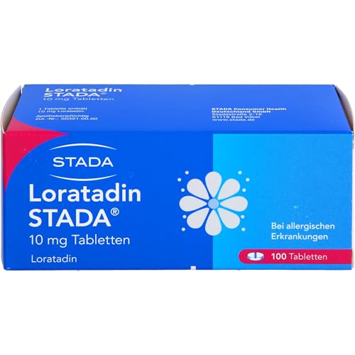 Allergietabletten LORATADIN STADA 10 mg Tabletten 100 St.