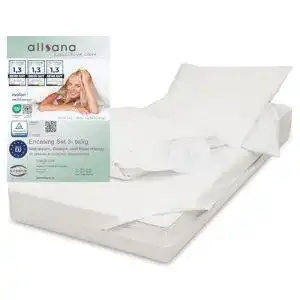 Allergiker bettwaesche allsana allergiker encasing set 3 teilig