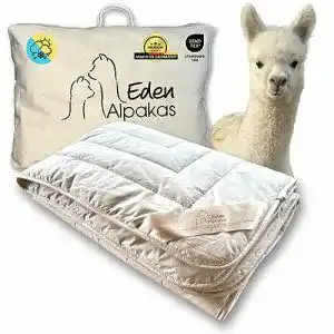 Alpaka bettdecke eden alpakas ganzjahresdecke