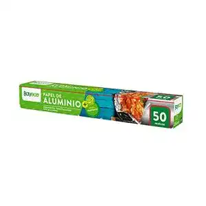Alufolie bayeco aluminium glatt 300 mm 50 m 10 mikro 410 g
