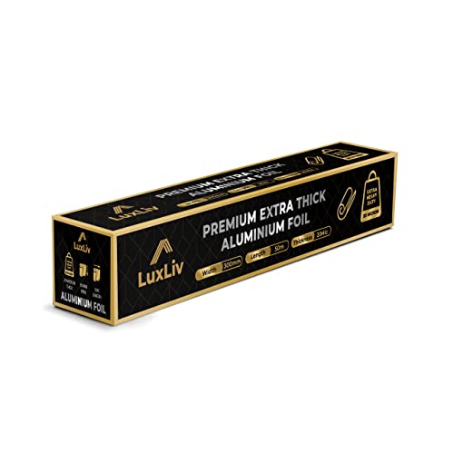 Alufolie LuxLiv ® 50 m Premium Hochleistungsfolie 20 Mikron