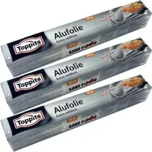 Alufolie toppits drei aluminiumfolien extra reissfest