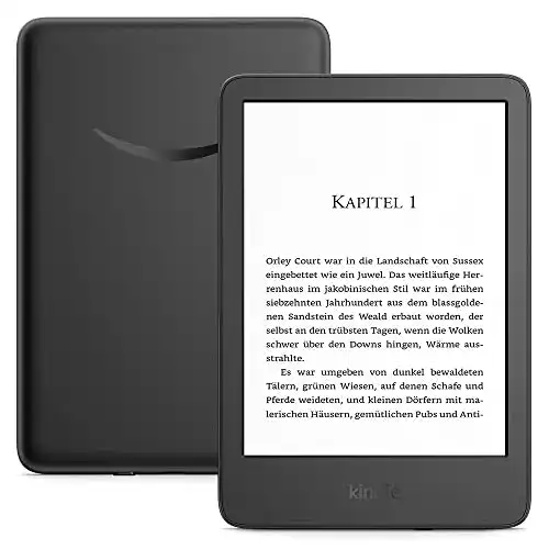 Amazon Kindle (2022) Leichtes E-Book-Lesegerät mit 6-Zoll-Display