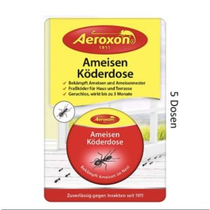 Ameisengift Aeroxon Ameisen Köderdose, 5er Pack