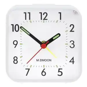 Analog wecker m zimoon wecker analog leise ohne ticken