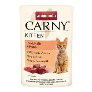 Animonda katzenfutter animonda carny kitten nassfutter