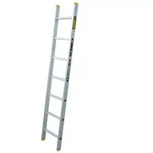 Anlegeleiter fortena aluminium mit 7 sprossen profi leiter aus
