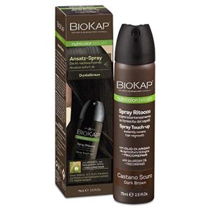 Ansatzspray BIOKAP Touch Up Ansatz Spray 75ml DUNKELBRAUN - ansatzspray biokap touch up ansatz spray 75ml dunkelbraun