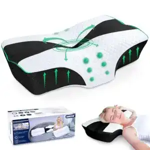 Anti schnarch kissen saheyer nackenkissen kopfkissen memory foam