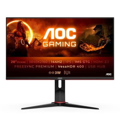 AOC-Gaming-Monitor AOC Gaming U28G2XU2, 28 Zoll UHD