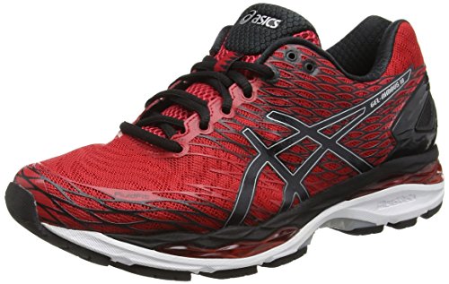 Asics koşu ayakkabısı ASICS Gel-Nimbus 18, erkek koşu ayakkabısı, kırmızı