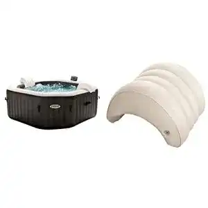 Aufblasbarer whirlpool intex 79in x79in x28in purespa jet