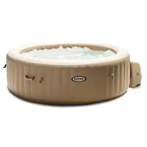 Aufblasbarer whirlpool intex whirlpool beige o 196 x 71 cm
