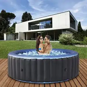 Aufblasbarer whirlpool miweba mspa outdoor bergen c be061