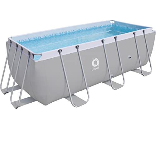 Aufstellpool rechteckig AVENLI Pool 400 x 207 x 122 cm Frame Plus