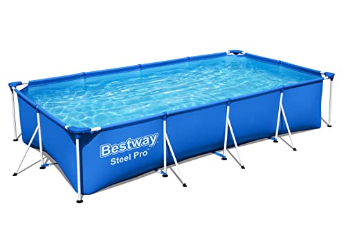 Aufstellpool rechteckig Bestway Frame Pool Family Splash – Steel Pro