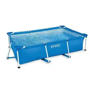 Aufstellpool rechteckig intex rectangular frame pool aufstellpool