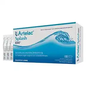 Augentropfen artelac splash edo mit hyaluronsaeure