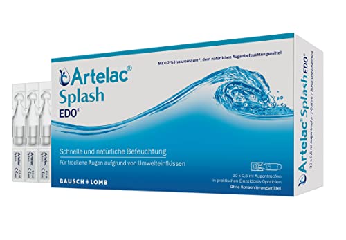 Augentropfen Artelac Splash EDO mit Hyaluronsäure