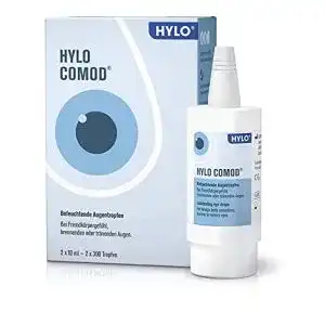 Augentropfen hylo eye care hylo comod bei trockenen augen