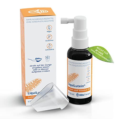 Augenvitamine MitoTherapie LiquiLutein® flüssiges Lutein