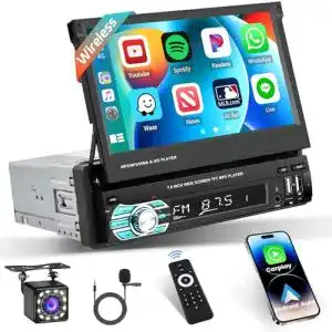 Autoradio mit ausfahrbarem display hikity autoradio 1 din