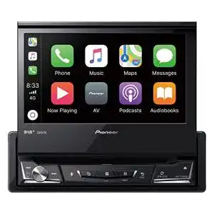 Autoradio mit ausfahrbarem display pioneer avh z7200dab an