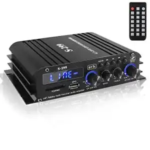 Autoverstaerker etlephe 4 1 kanal 1600w mini verstaerker bluetooth
