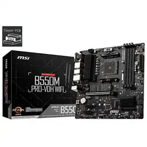 B550 mainboard msi b550m pro vdh wifi amd am4 ddr4 m 2 usb 3 2 gen 1