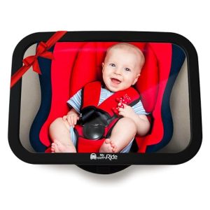 Espejo de coche para bebé MyHappyRide Espejo de asiento trasero para el bebé