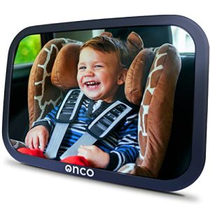 Espejo de coche para bebé Espejo de coche para bebé Onco 360° - 2024 y 2023
