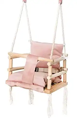 Babyschaukel Outdoor Kruzzel Gitterschaukel für Kleinkinder