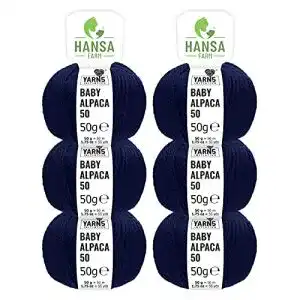 Babywolle hansa farm 100 baby alpakawolle in 50 farben