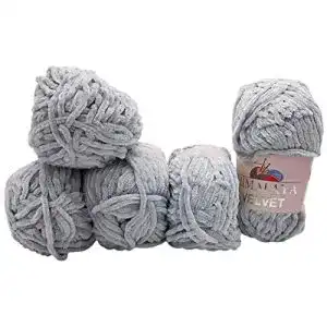 Babywolle ilkadim 5 x 100 gramm himalaya velvet micro polyester