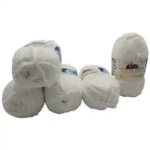 Babywolle lukra 5 x himalaya dolphin baby 80301weiss colour