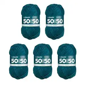 Babywolle Myboshi 50/50 Ganzjahresmischung aus Baumwolle und Merinowolle