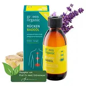 Badeoel groeeen organic ruecken