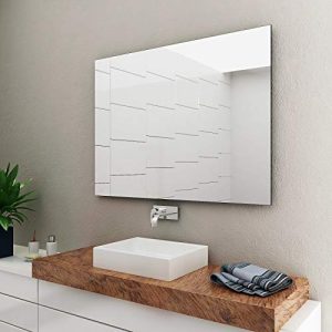 Badspiegel Concept2u Spiegel, Wandspiegel 5 mm, Kanten fein