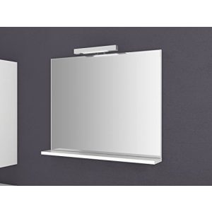 Badspiegel Sieper, Badezimmer Spiegel mit Beleuchtung, Ablage