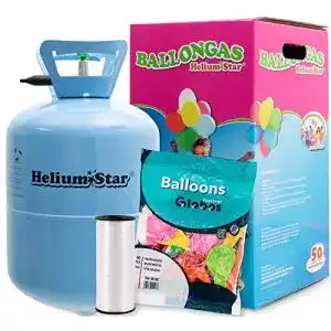Ballongas helium star helium fuer bis zu 50 ballons