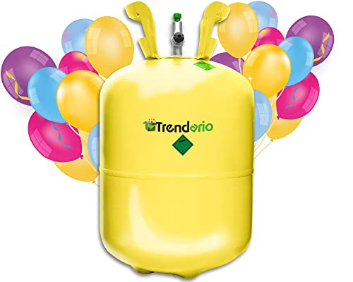 Ballongas Trendario Helium Für bis zu 50 Luftballons/XXL Einweg