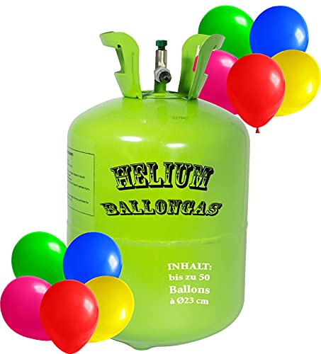 Ballongas trendmile Premium Helium XXL – 1x Heliumflasche