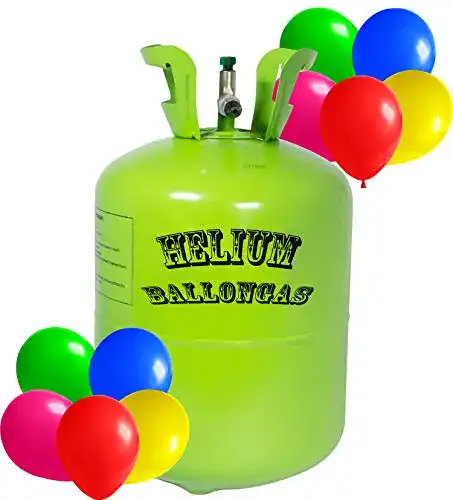 Trendmile Premium Helium XXL – 2 Heliumflaschen für Ballons