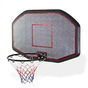 Basketballkorb dema basketballbrett mit ring und netz xxl
