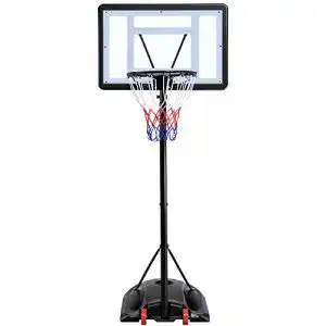 Basketballkorb yaheetech basketballstaender mit rollen