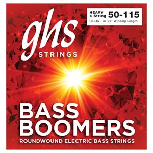 Bass-Saiten ghs Bass Boomers - H3045 - Bass String Set, 4-String - bass saiten ghs bass boomers h3045 bass string set 4 string
