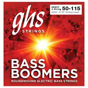 Bass saiten ghs bass boomers h3045 bass string set 4 string