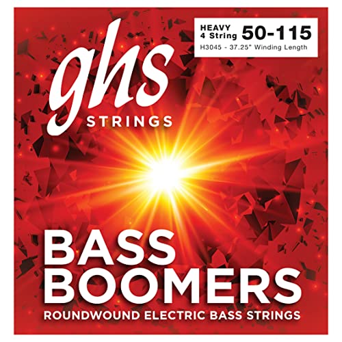 Bass-Saiten ghs Bass Boomers – H3045 – Bass String Set, 4-String