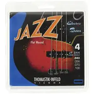 Bass saiten thomastik saiten fuer e bass jazz bass flat wound satz