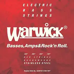 Bass saiten warwick redlabel 045 105 c2b7 saiten e bass
